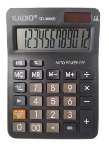 Miniatura 2 de Calculadora Kadio Kd-3866b